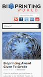Mobile Screenshot of bioprintingworld.com